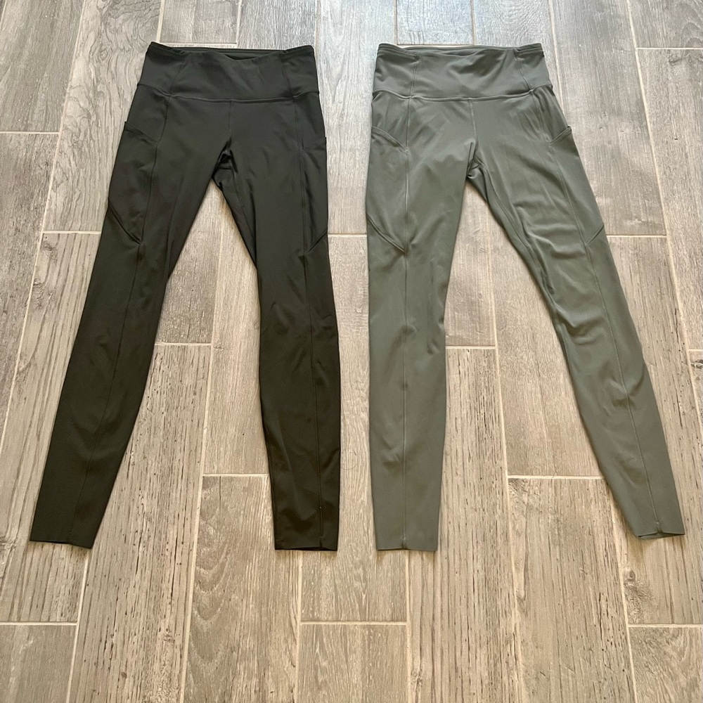 Lululemon Fast and Free leggings bundle